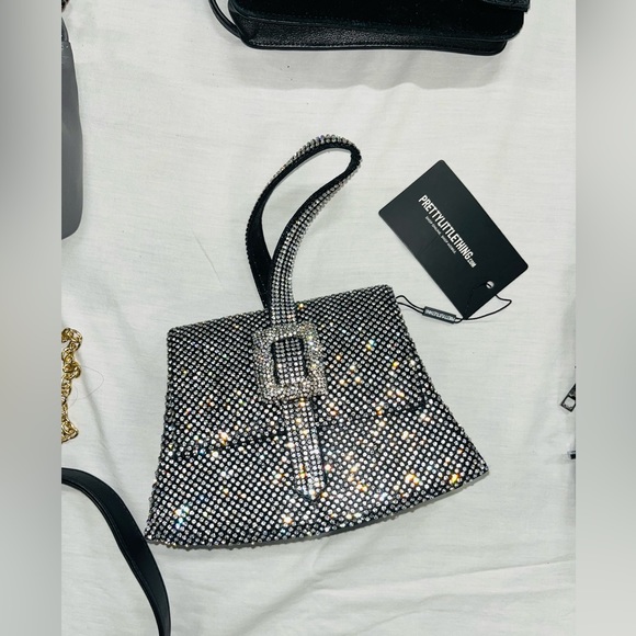 ❤️6 PURSES/BAGS NEVER WORN & READY. Pretty Little Thing, S Team, Dolls Kill, etc - Picture 3 of 16
